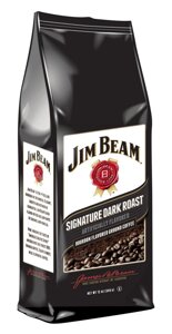 Кава мелена Jim Beam Signature Dark Roast зі смаком бурбона, 340г