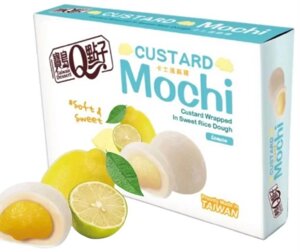 Моти с Лимоном Mochi Custard Lemon 168g