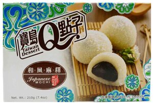 Моті Taiwan Dessert Sesame Mochi з кокосовою стружкою 210г