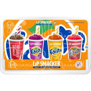 Набір бальзамів для губ LipSmacker Fanta Оригінал 4 шт 145 g