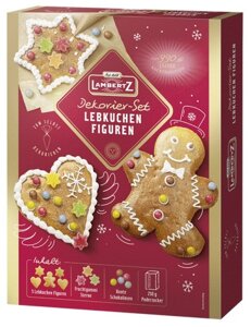 Набір для прикрашування пряників Lambertz Gingerbread Decorating Set 480g