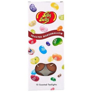 Набір свічок Jelly Belly Scented Tealights Toasted Marshmallow 122g 10 шт