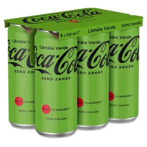 Напій Coca Cola Lamaie Verde (Coca Cola Lime) блок 6х330 ml
