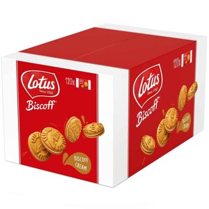 Печиво з кремом Lotus Biscoff Doppelkeks Biscoff Creme 120шт (Термін придатності до 20.05.2024)