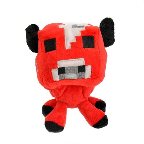 Плюшева іграшка Minecraft Червона Корова Baby Mooshroom