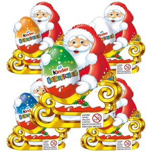 Подарунковий набір Kinder Schokolade Weihnachtsmann mit Überraschung Classic 75g