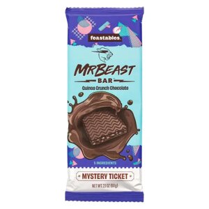 Шоколад Feastables MrBeast Quinoa Crunch Chocolate Bar 60г
