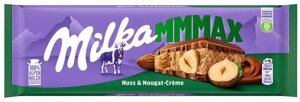 Шоколад MILKA Max Nuss Nougat Creme 300г