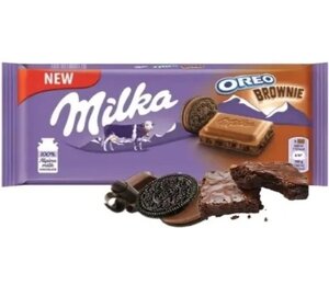 Шоколад Milka Oreo Brownie 100g