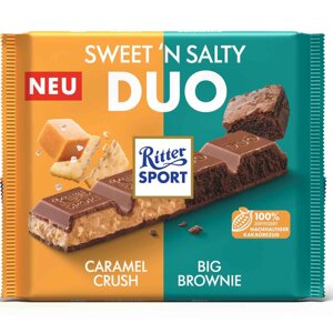 Шоколад Ritter Sport Sweet'n Salty Duo, 218 г