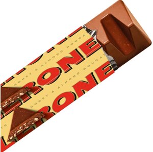 Шоколад Toblerone Milk Chocolate Bar з медом і мигдальною нугою 360 г