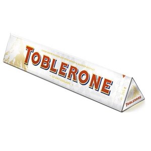Шоколад Toblerone White Chocolate With Honey And Almond Nougat 100g