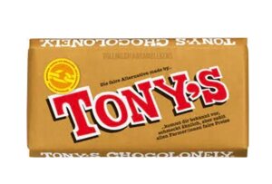 Шоколад Tony's Chocolonely (Бісквіт зі шматочками карамелі) 180г