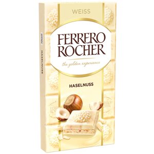 Шоколадка Ferrero Rocher Haselnuss White Chocolate 90g