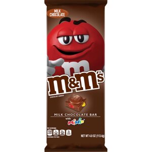 Шоколадка M&m's milk chocolate bar 113,4 g