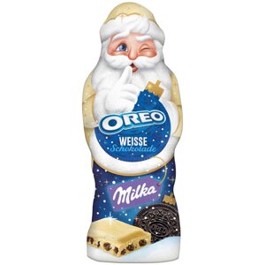 Шоколадна фігурка Milka Santa Claus Oreo White Choco 100 g