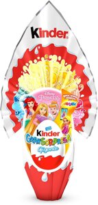 Шоколадне яйце Kinder GranSorpresa Гігант Disney Princess, 320 г