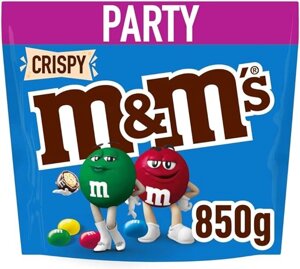 Шоколадні цукерки драже M&M's, 850г