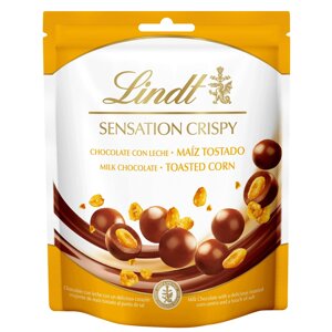 Шоколадні кульки Lindt Crispy Sensation Milk Chocolate Corn 140г