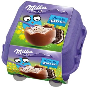 Великодній набір Milka Egg'n Spoon Oreo 136g