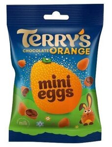 Шоколадні яйця Terry's mini eggs Chocolate Orange, 80г