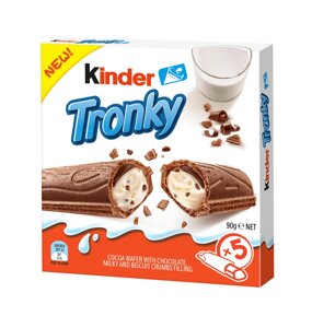 Шоколадний батончик Kinder Tronky 100 g