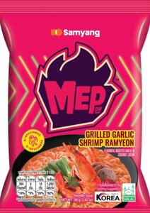 Суп рамен Samyang MEP Grilled Garlic Shrimp Ramyeon 80г