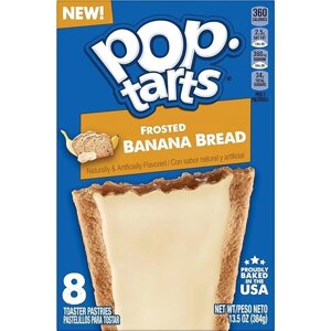 Тарт Kellogg's Pop-Tarts Frosted Banana Bread 384 g