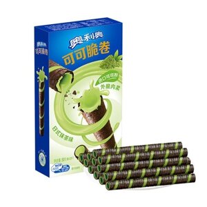Вафельні трубочки Oreo Cream-Filled Wafers (Matcha Flavor) 50 g