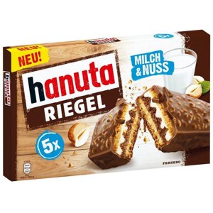 Вафлі в шоколаді Hanuta Riegel 173g