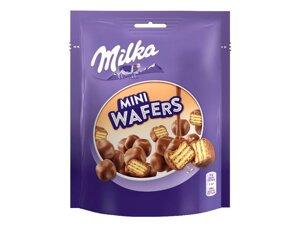 Вафли в шоколаде Milka Mini Wafers 110g
