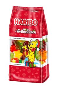 Желейні цукерки Haribo Frohe Weihnachten Merry Christmas 250г