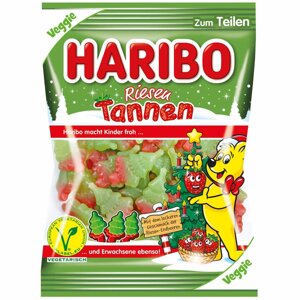 Желейні цукерки Haribo Riesen Tannen veggie 200g