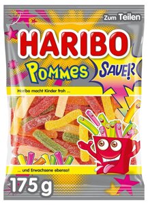 Желейні цукерки Haribo Saure Pommes, 175 г