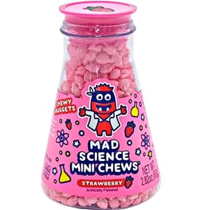 Жувальні цукерки Sweet Bandit Mad Science Strawberry 80 г