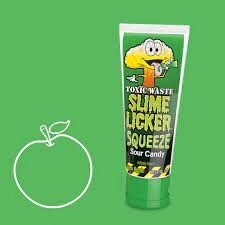 Рідка цукерка Toxic Waste Slime Licker Squeeze Candy 70g Green Apple