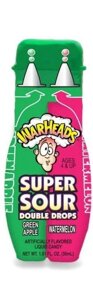 Рідка цукерка Warheads Super Sour Double Drops Green Apple and Watermelon 30 ml