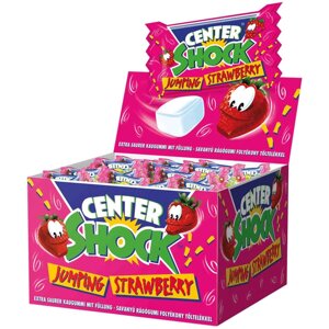 Жуйки Center Shock Jumping Strawberry 400g