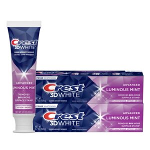 Зубна паста Crest 3D WHITE Luminous Mint, 104 g