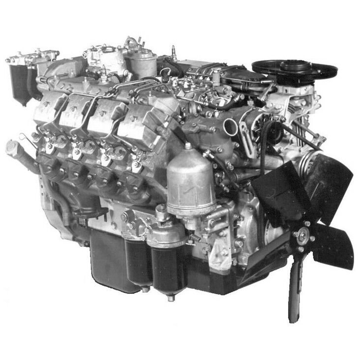 Двигун КамАЗ 740 дизельний з зберігання. від компанії КОРД-2003 - фото 1