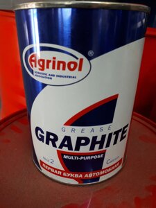 Графітне мастило Ж (графітка) бан. 0,8кг Агрінол