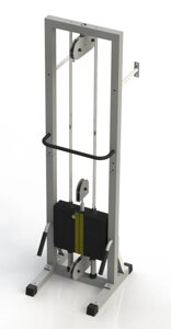 Тренажер для кінезітерапії для дому, розбірна МТБ-1 SiverSport (40х40 мм, стек 60 кг) MTB-1 DR60