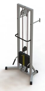 Тренажер для кінезітерапії, розбірний МТБ-1 SiverSport (60х60 мм, стек 40 кг) MTB-1 ProfR40