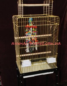 Клітка-вольєр для середніх і великих папуг 55х45х80 см