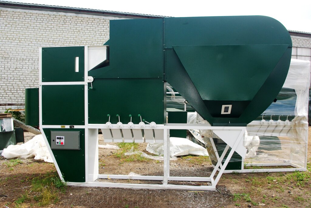 Сепаратор зерна з циклонно-осадковим комплексом ІСМ - 50 від компанії ТОВ "НВК Агро Рост" - фото 1