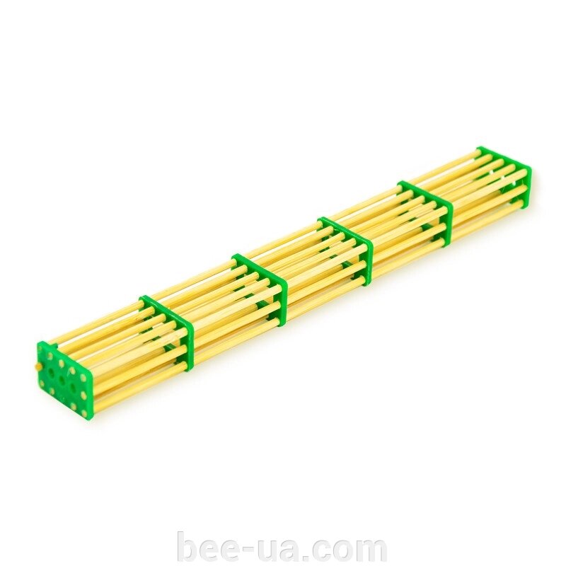 Бамбукова кліточка на 5 відсіків від компанії Українська Бджілка - фото 1