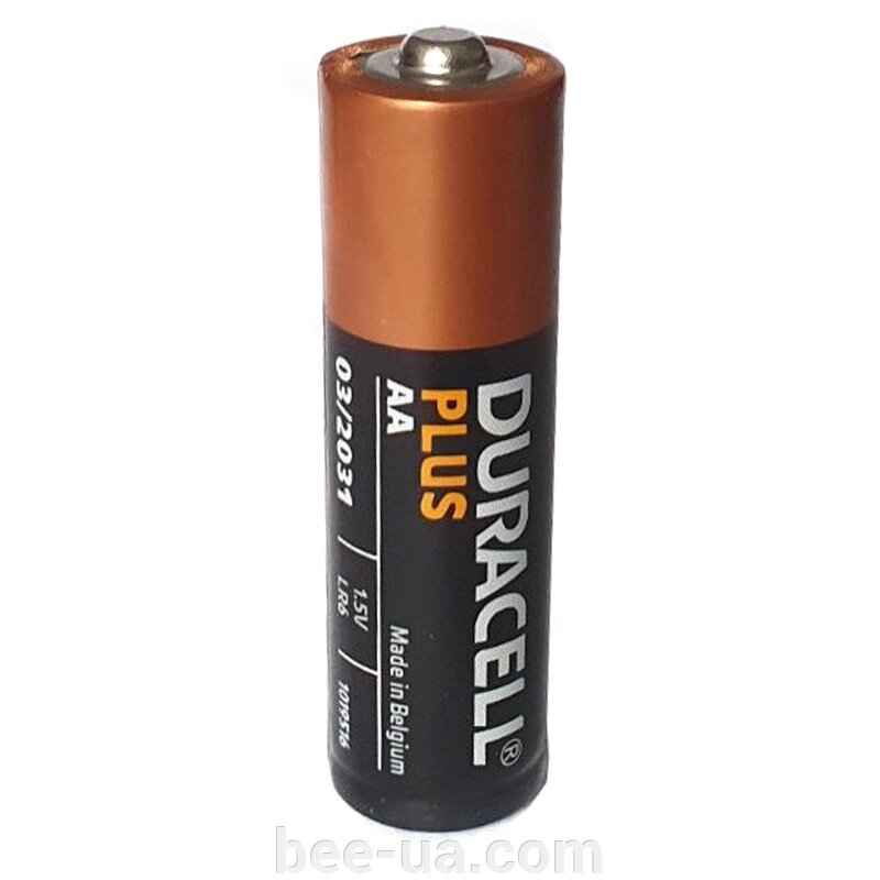 Батарейка Duracell PLUS AA LR06 1.5V "пальчикові" від компанії Українська Бджілка - фото 1