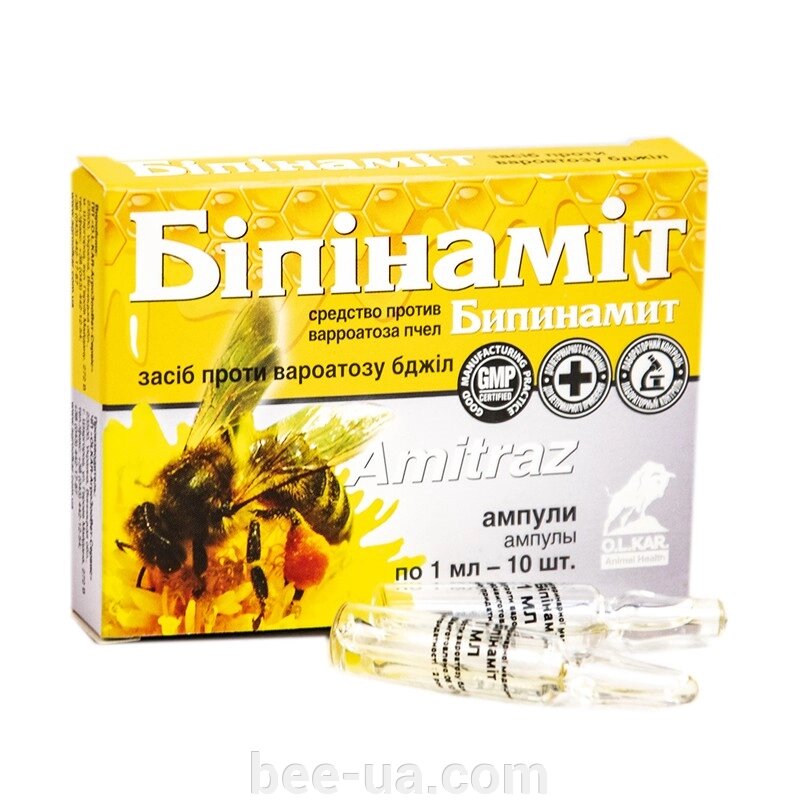 Біпінаміт 1мл (амітраз), O. L. KAR від компанії Українська Бджілка - фото 1