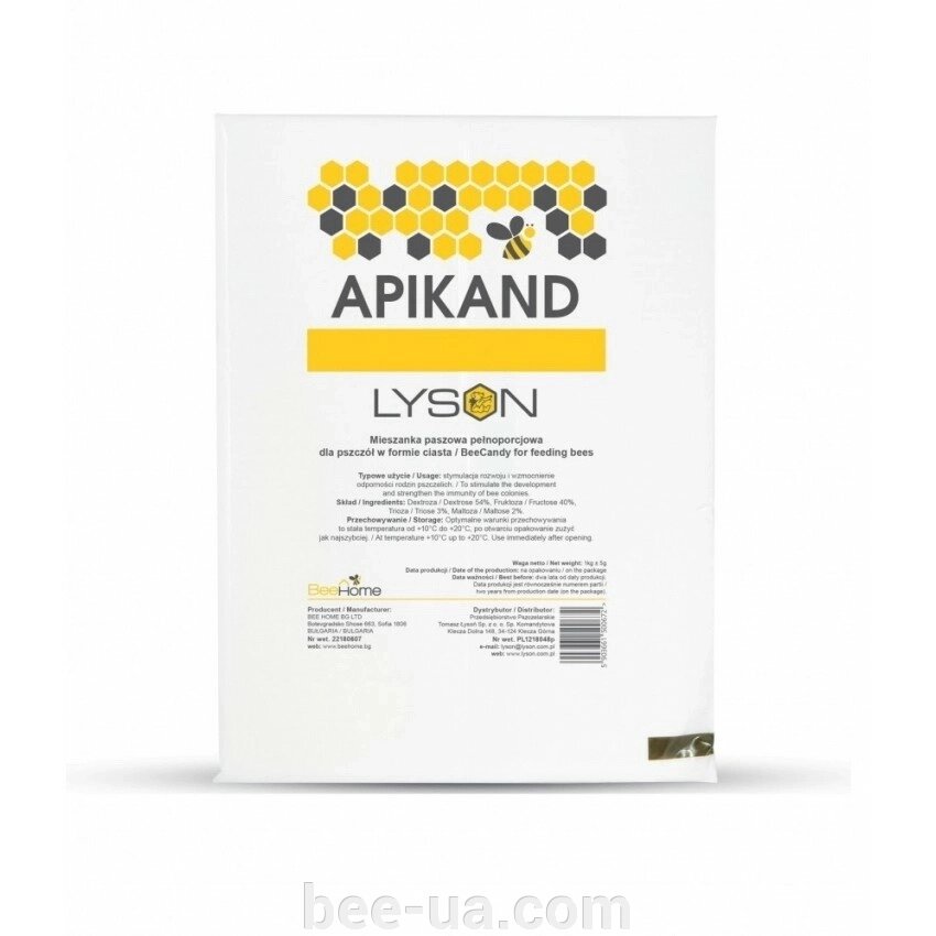 Канді Apikand BF, 1kg, LYSON від компанії Українська Бджілка - фото 1