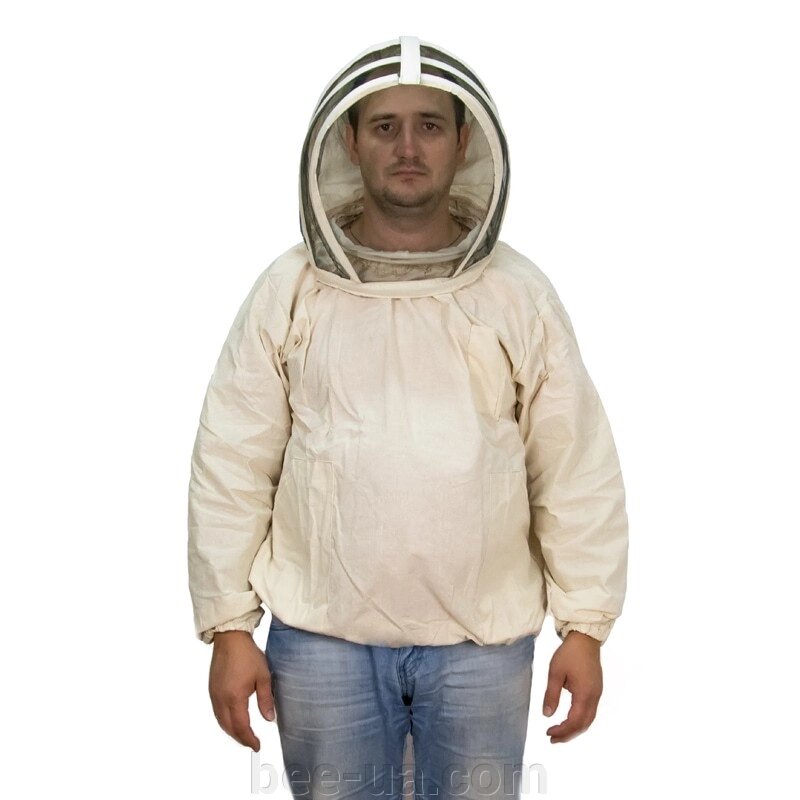 Куртка бджоляра (бязь), шапка "Євро" від компанії Українська Бджілка - фото 1